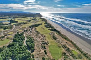 Bandon Dunes 5th Back Aerial